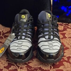 Nifofise Black and White Ombre Steel-toed Safety Shoes